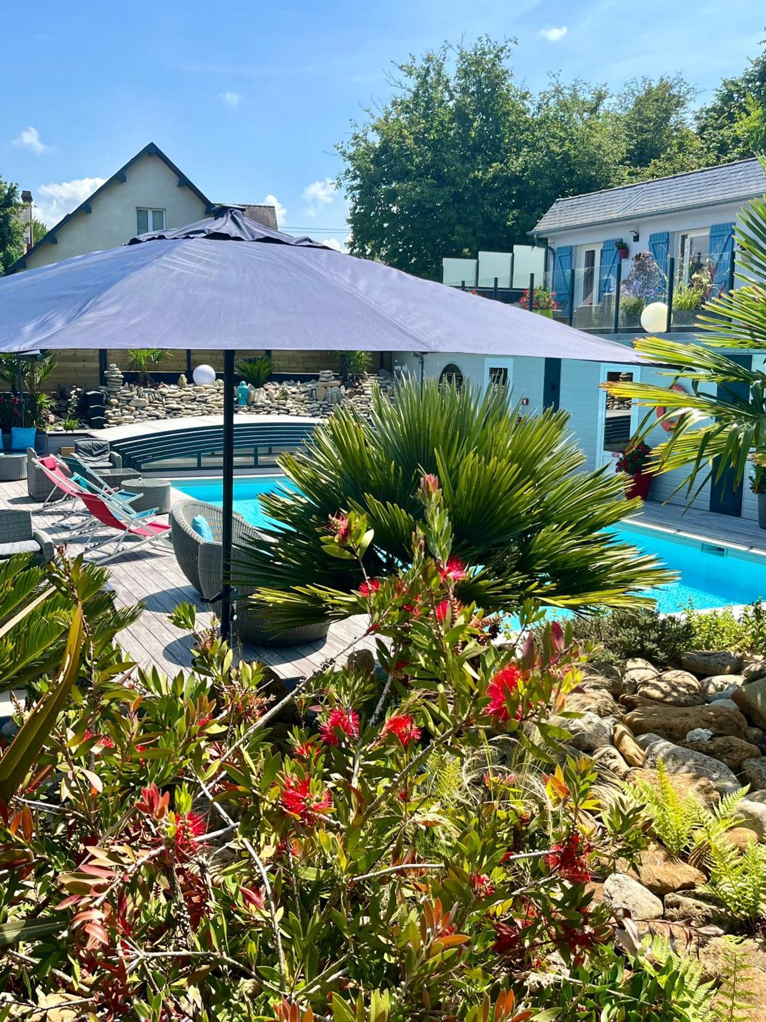 Hotel La Piscine Villers-sur-Mer Luaran gambar